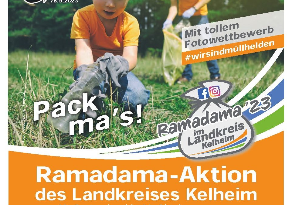 Ramadama-Aktion des Landkreises Kelheim